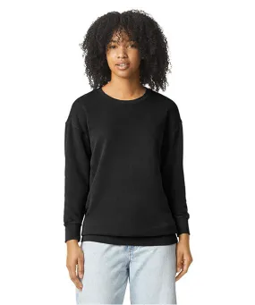 1466CC - Comfort Colors Unisex Lighweight Cotton Crewneck Sweatshirt | Black