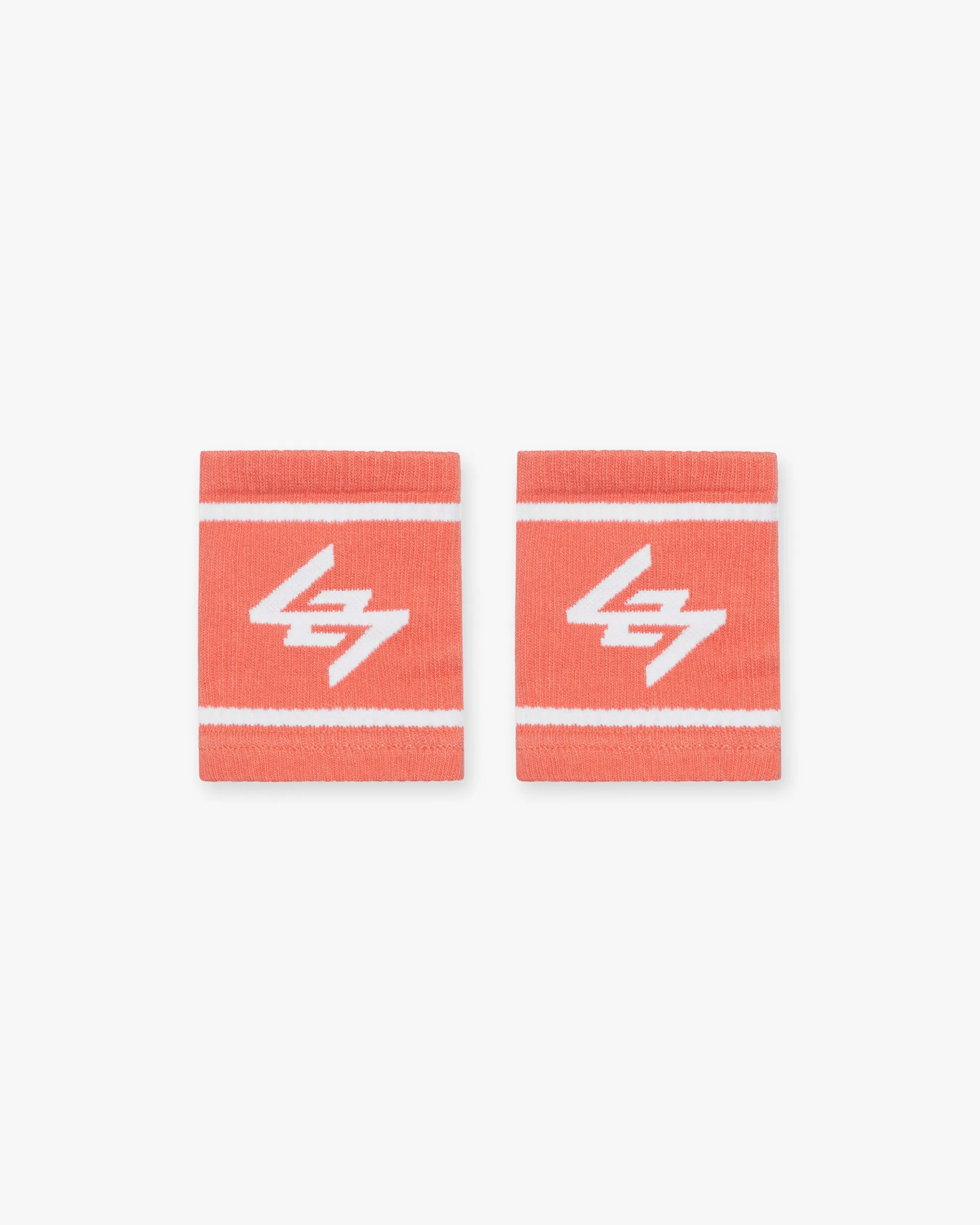 247 Logo Wrist Bands - Coral