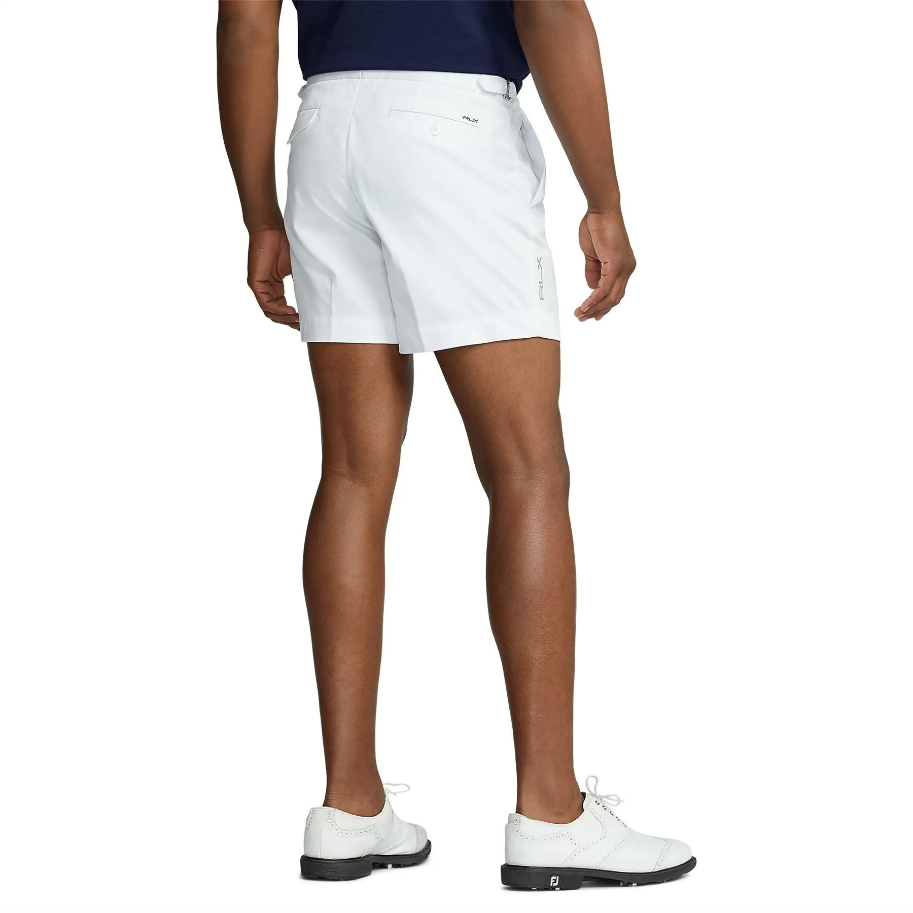 7-Inch Classic Fit Pleated Chino Short Pure White - SS23