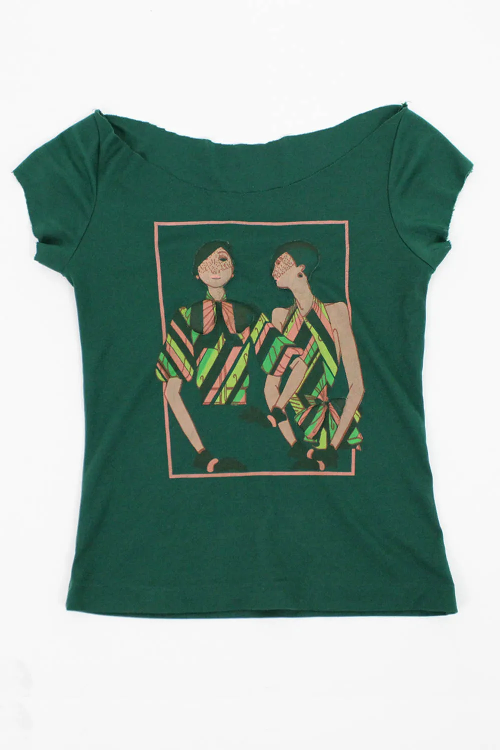 70s Fashion Plate Tee S