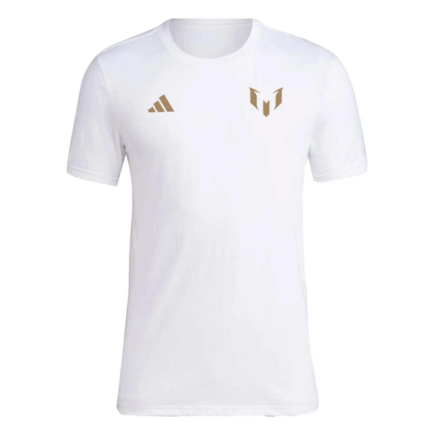 Adidas Messi Gold Name and Number Tee