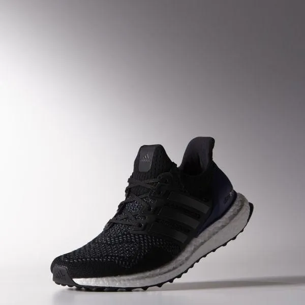 adidas Ultra Boost Running Shoes - Black-Gold