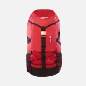 Adventure Worx Kary 45 L Traveling Rucksack  -Red/Blue