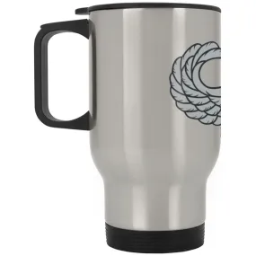 Airborne Silver Stainless Travel Mug