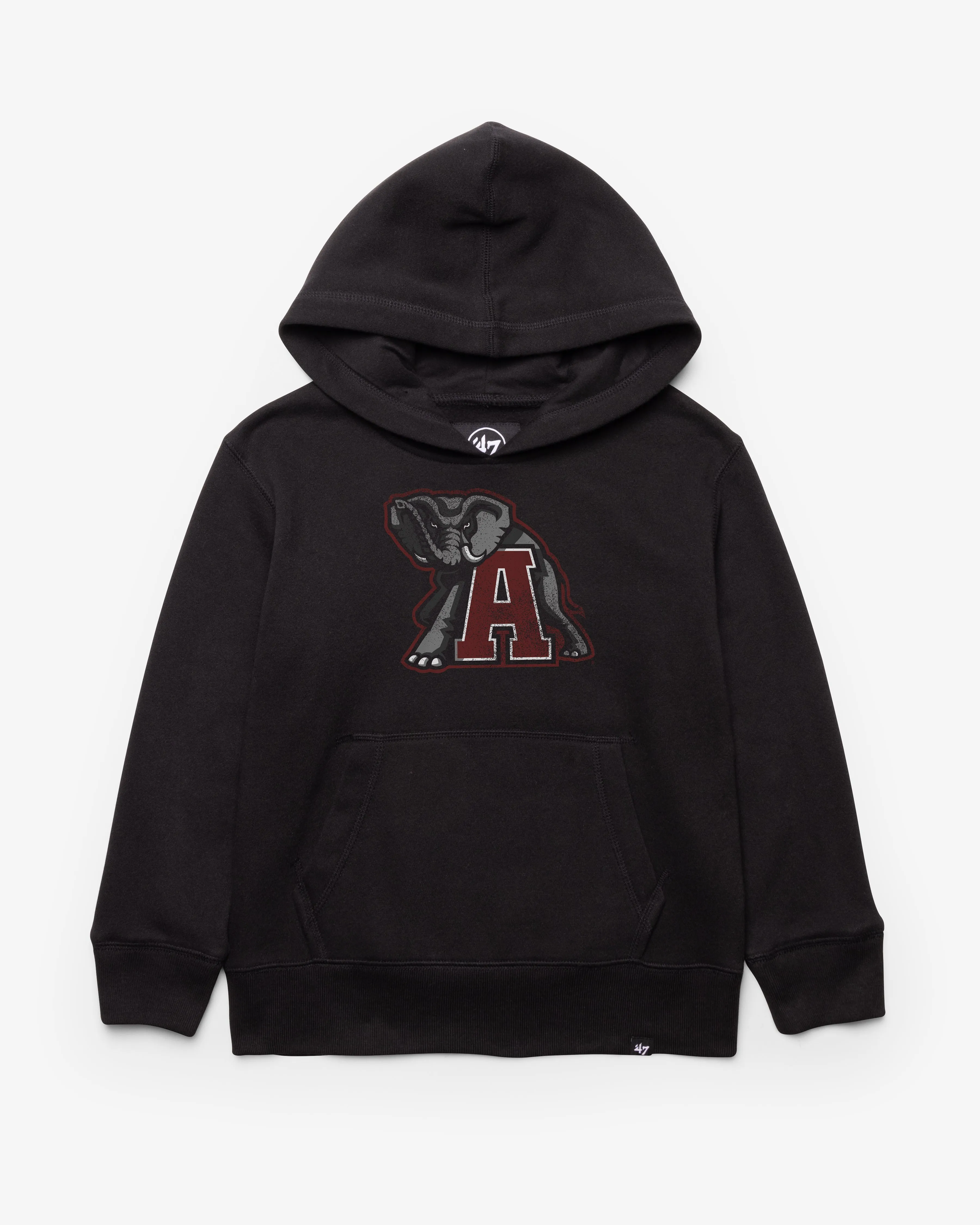 ALABAMA CRIMSON TIDE DISTRESSED IMPRINT '47 HEADLINE HOOD KIDS