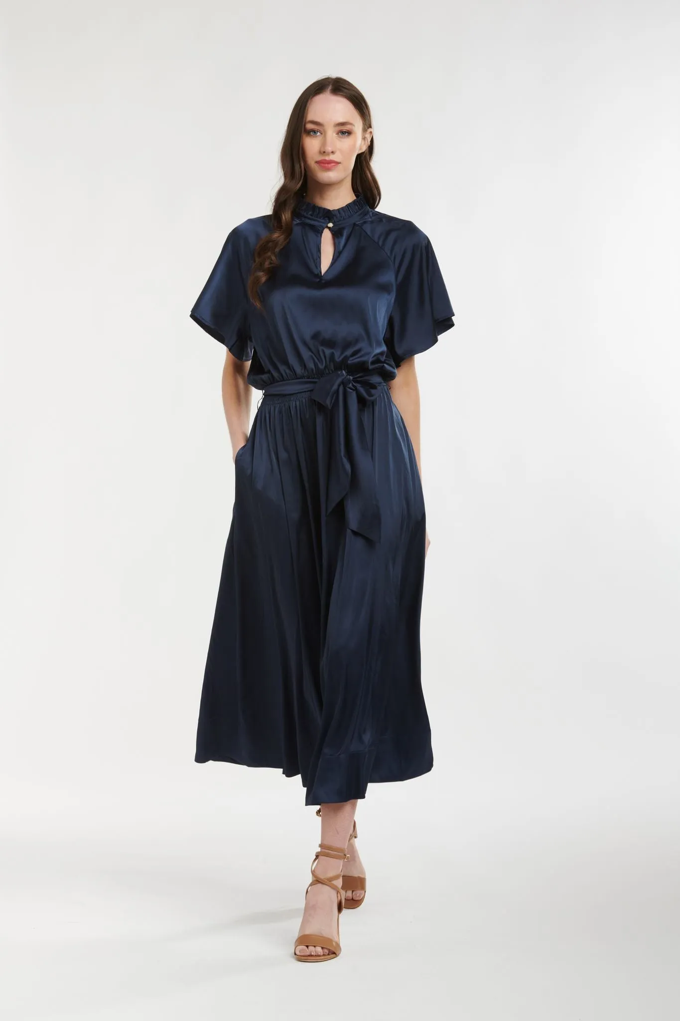 Angelica Dress Navy