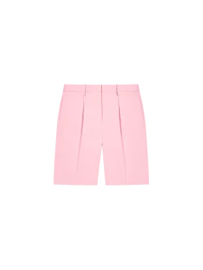 Archive Men's Cotton Tailored Shorts—sakura pink