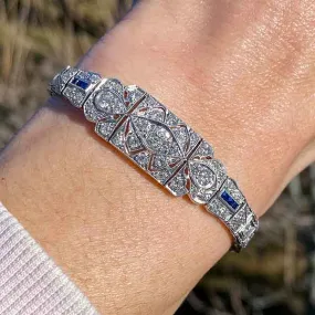 Art Deco Diamond Bracelet