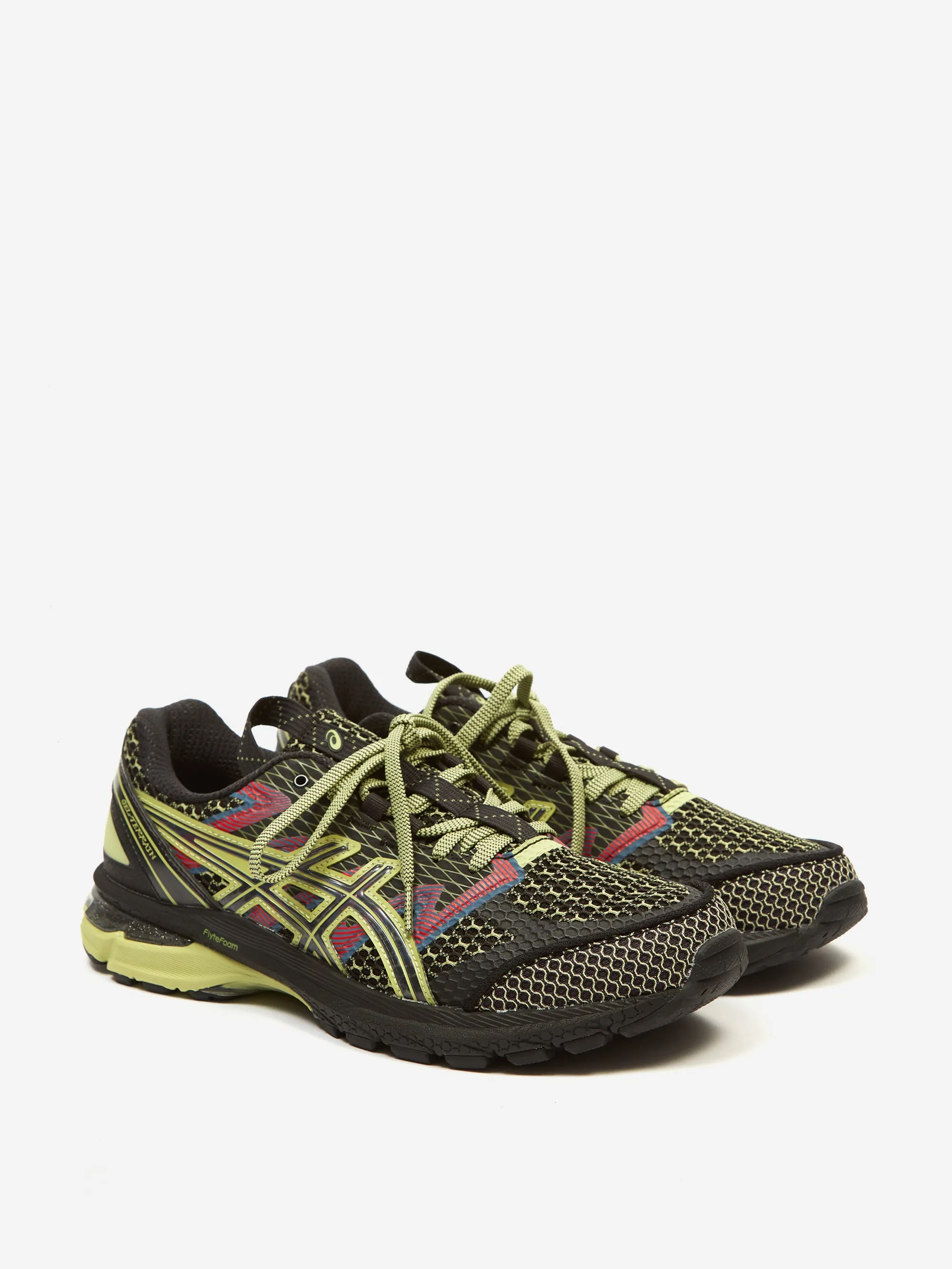 Asics US4-S Gel-Terrain W - Black/Neon Lime