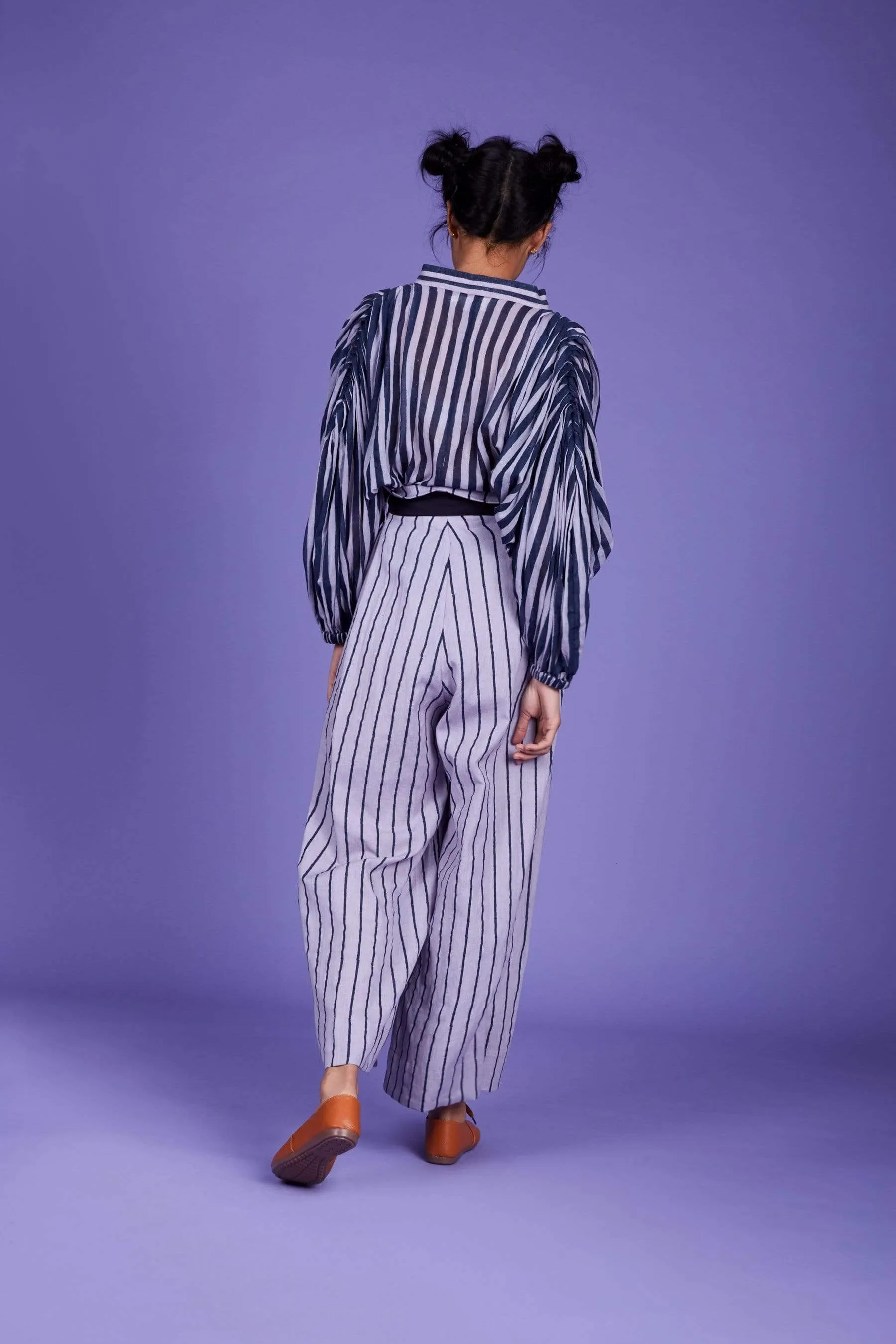 Baha Shirt and Pant Set-SS Lavender