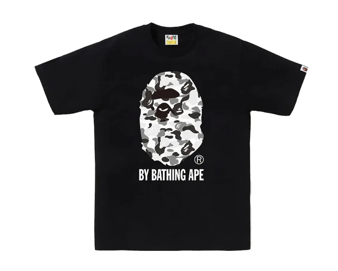 BAPE ABC CAMO BY BATHING APE TEE BLACK/GREY