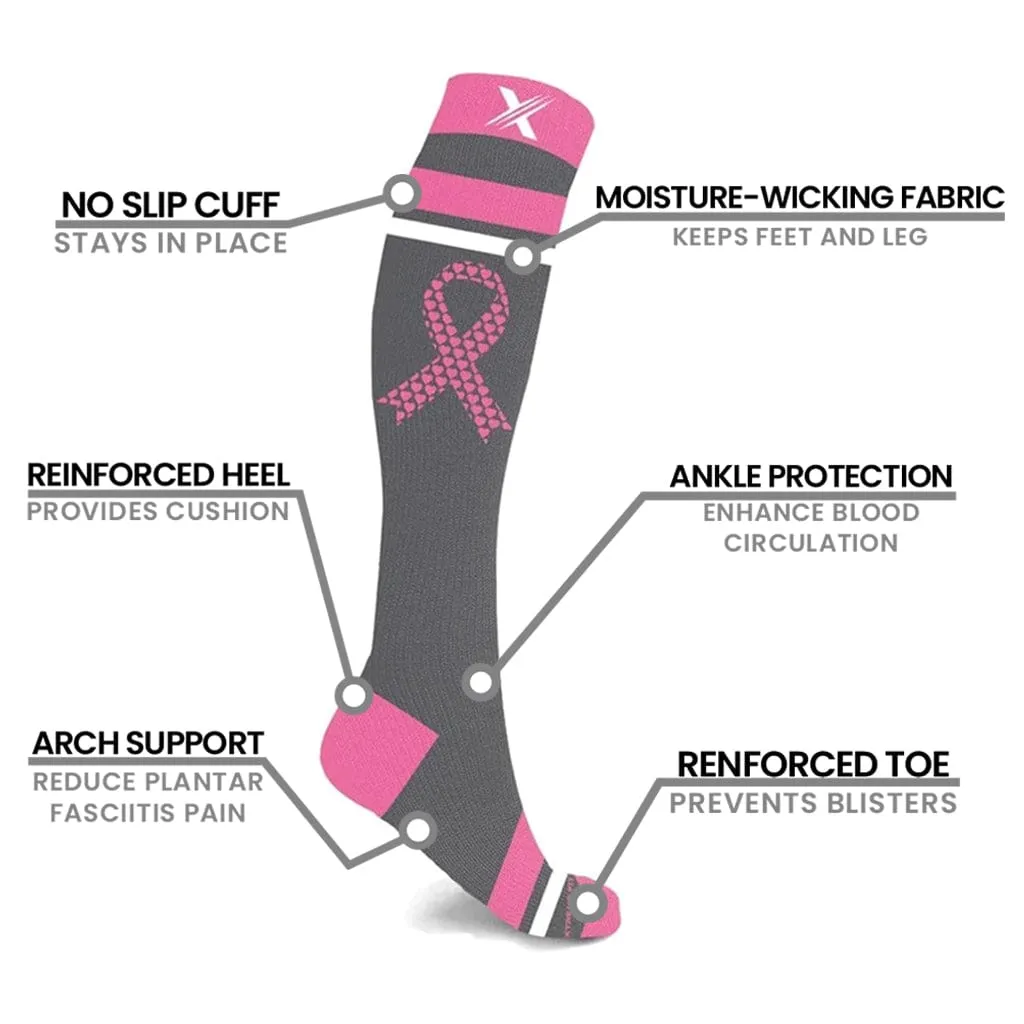 BCA Think Pink Socks (3-Pairs)