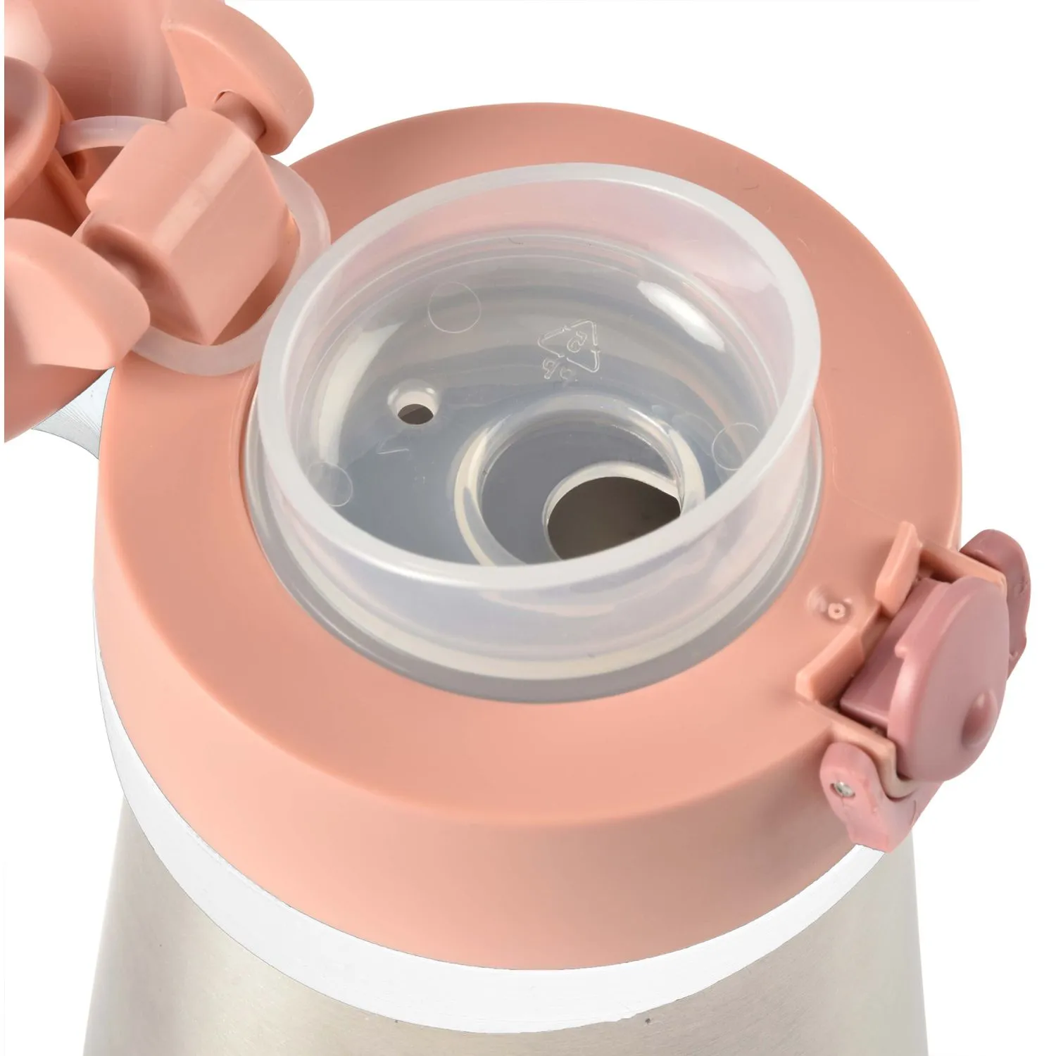 Beaba Stainless Steel Spout Cup - Pink