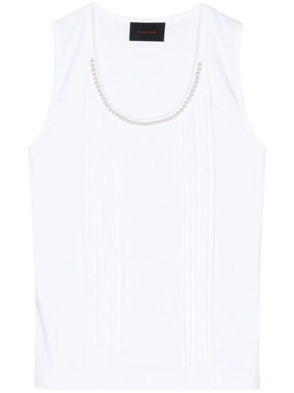 BEADED DOUBLE PLEATED TANK