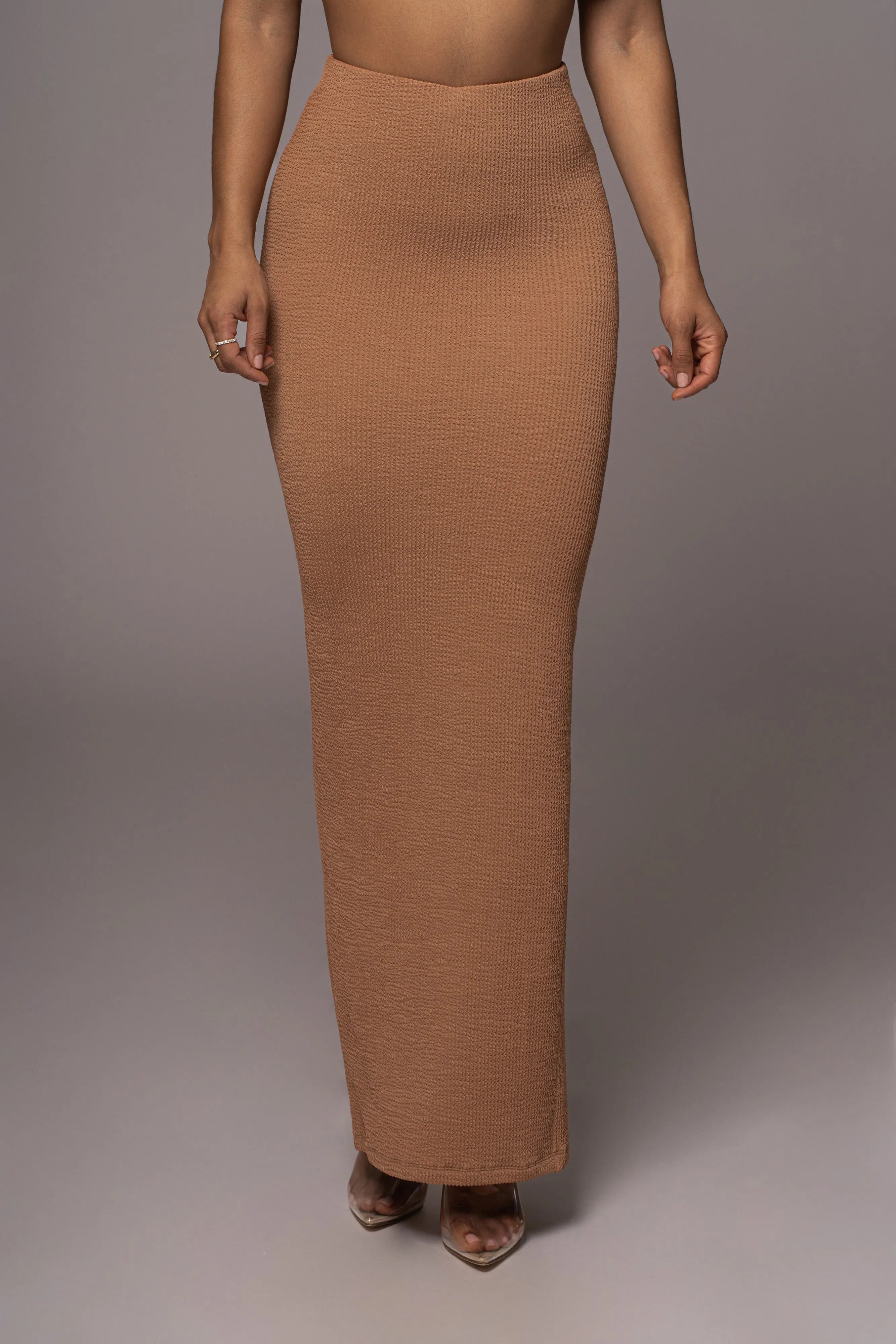 Beige Fiji 2-Piece Skirt Set