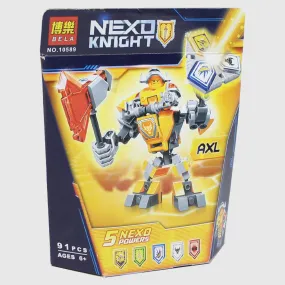 Bela Nexo Knights Battle Suit Axl Building Blocks 91 Pcs