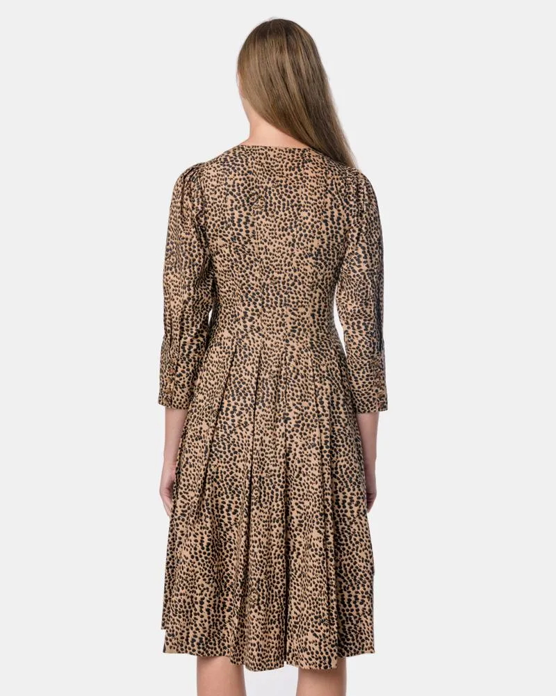 Bernadette Dress in Cheetah