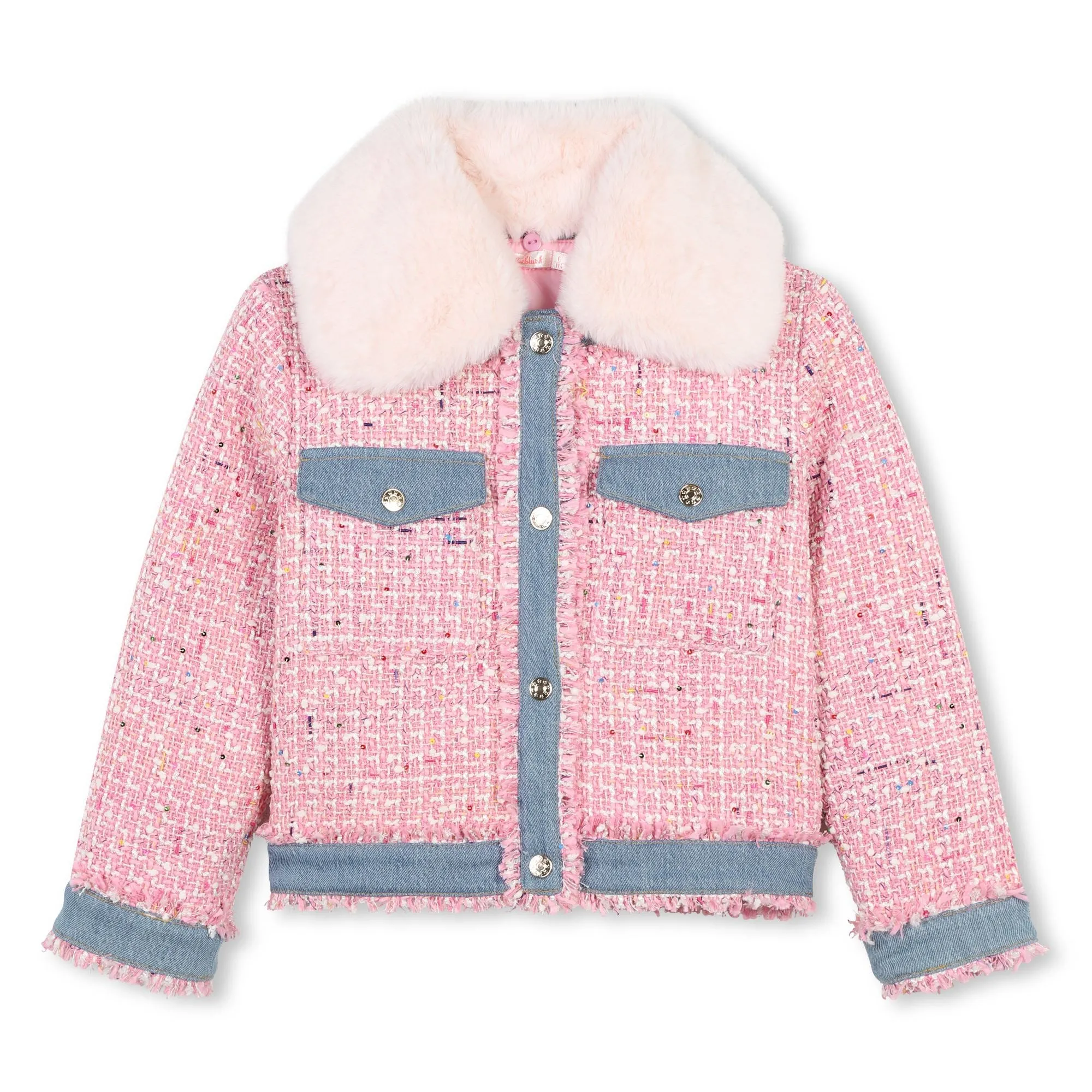 Billieblush Girls Pink Jacket