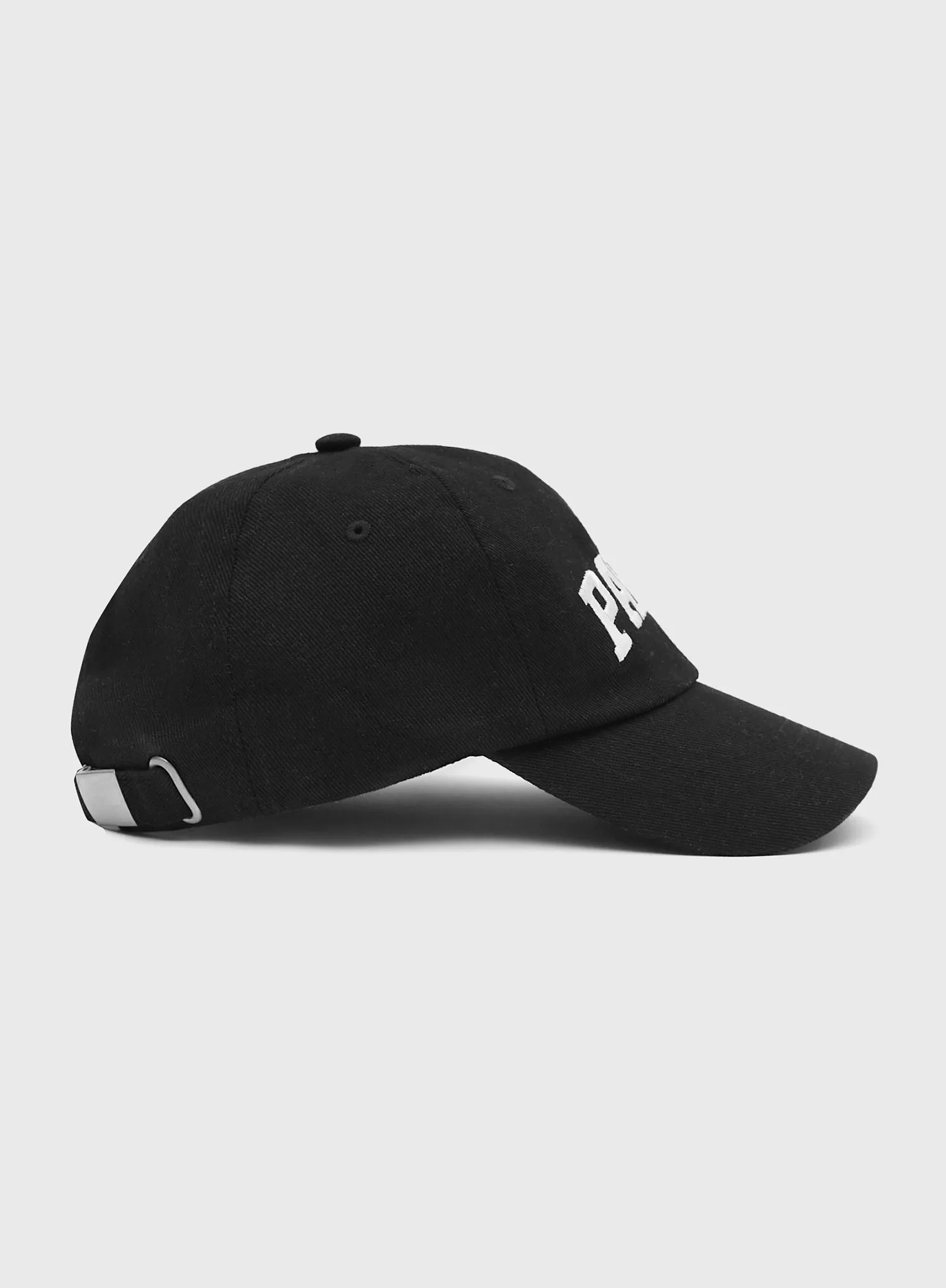 Black Paris Embroidered Cap – Astrid