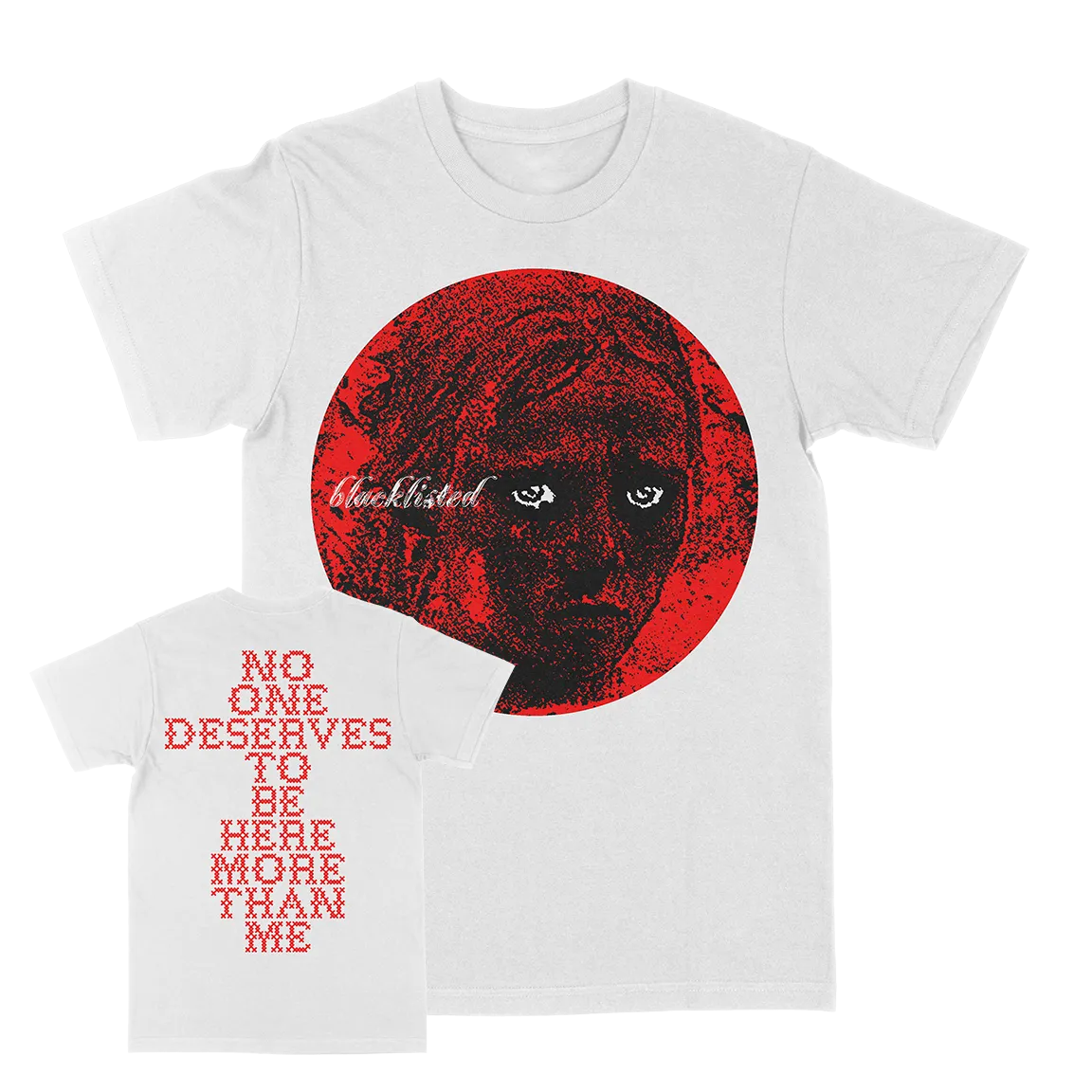 Blacklisted “No One: Girl” White T-Shirt