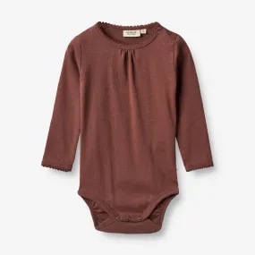 Body LS Roselinde | Baby - plum rose