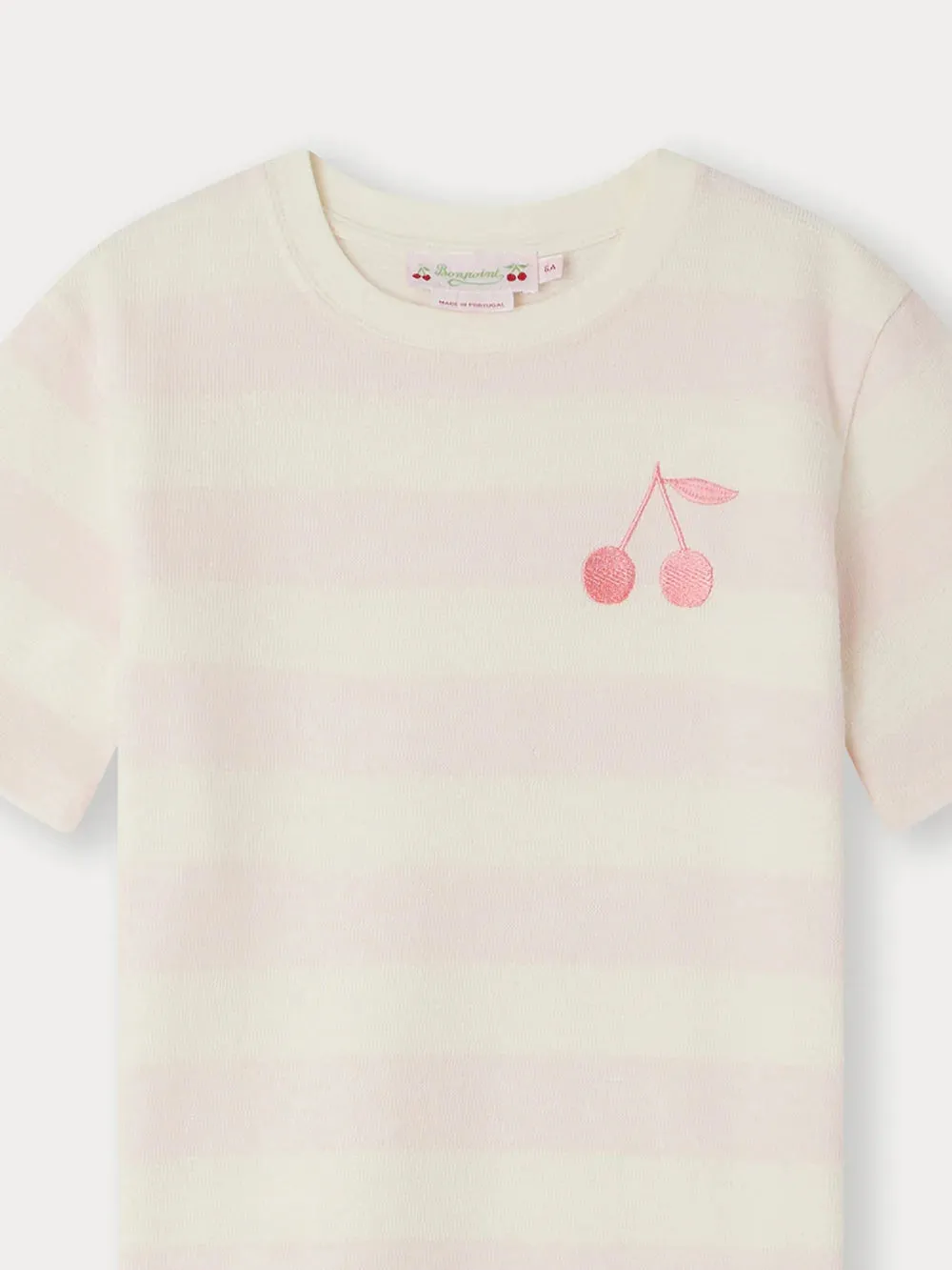 Bonpoint mitie T-Shirt powder pink