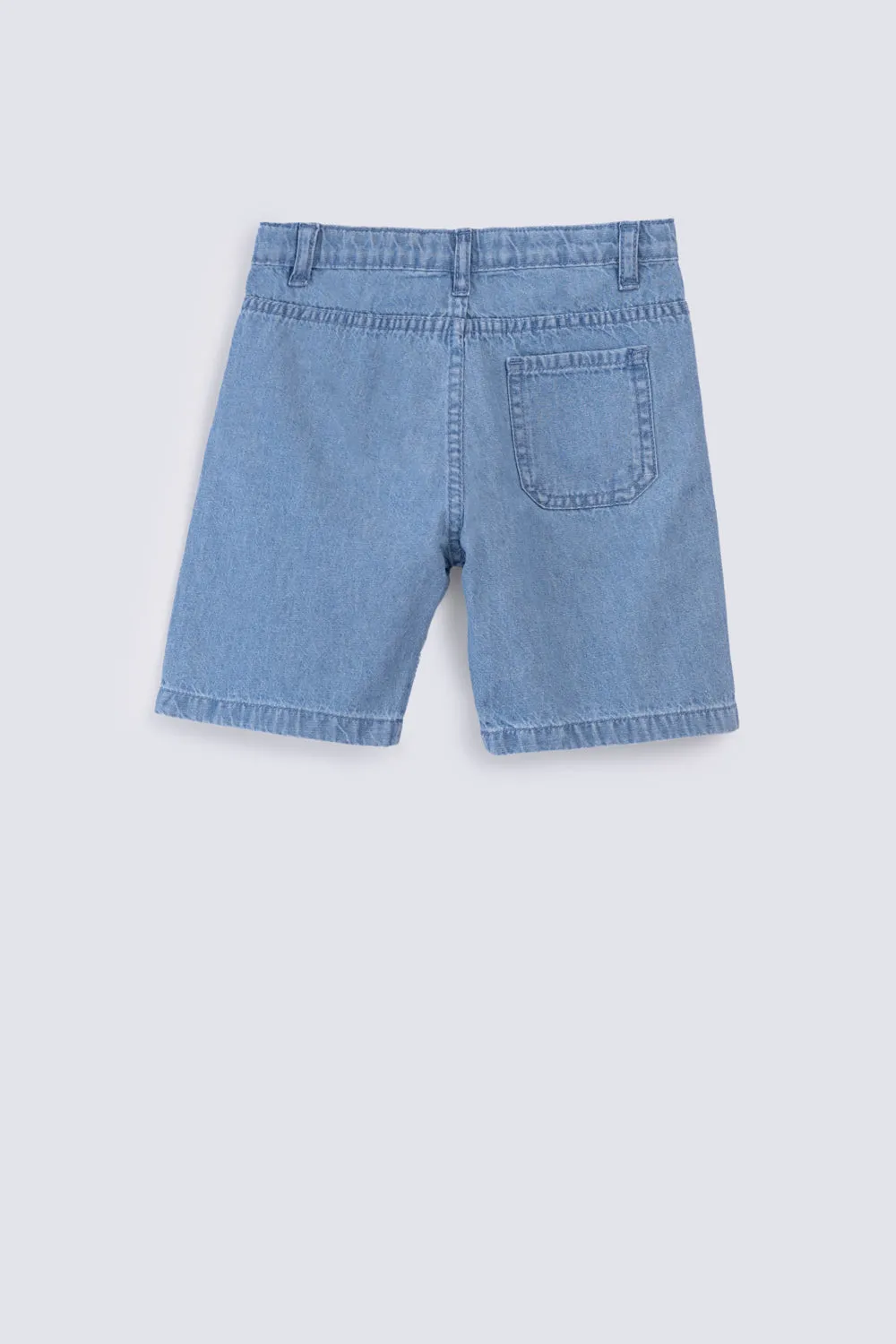 BOYS BASIC DENIM SHORTS