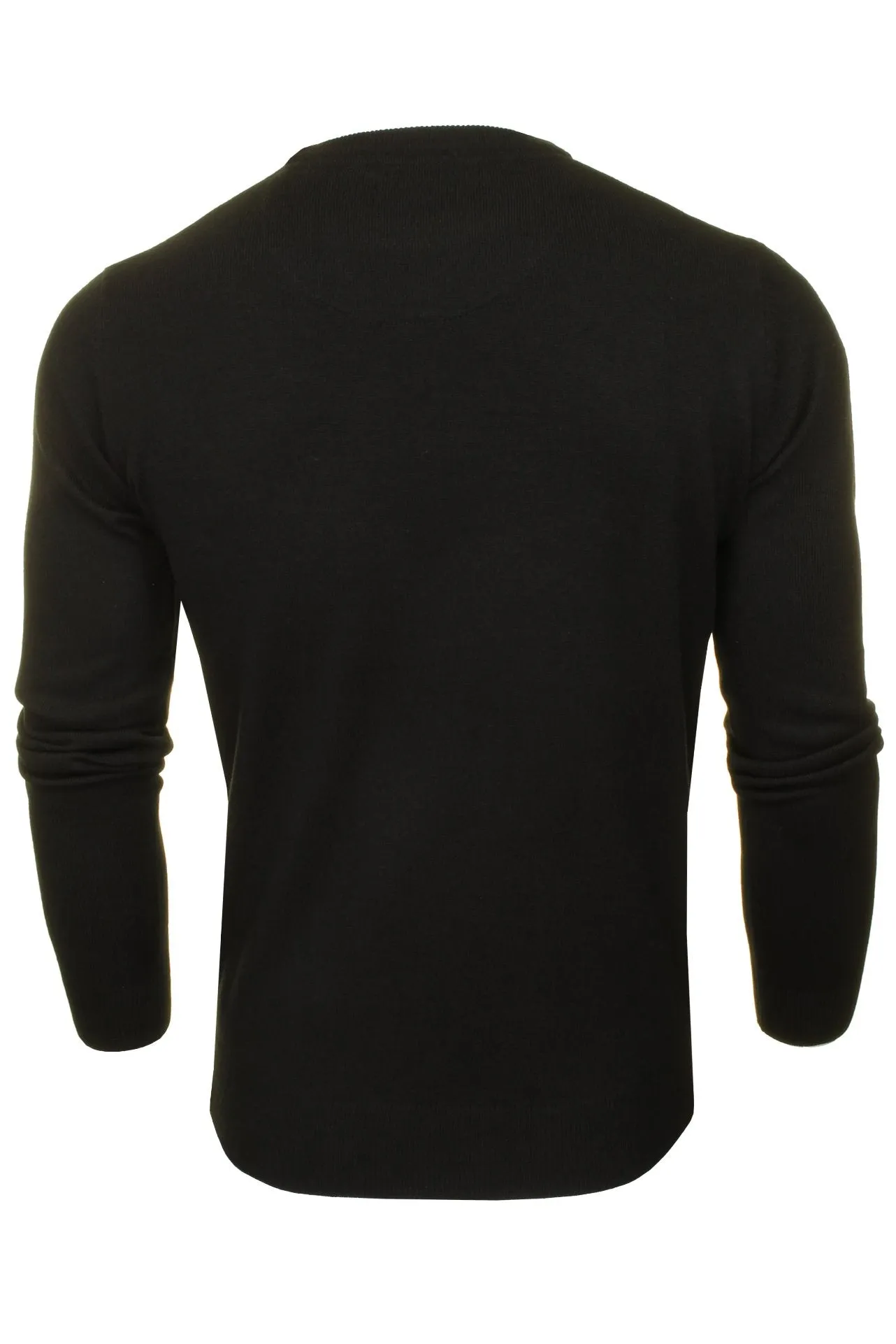 Brave Soul Men's Plain Crew Neck Jumper