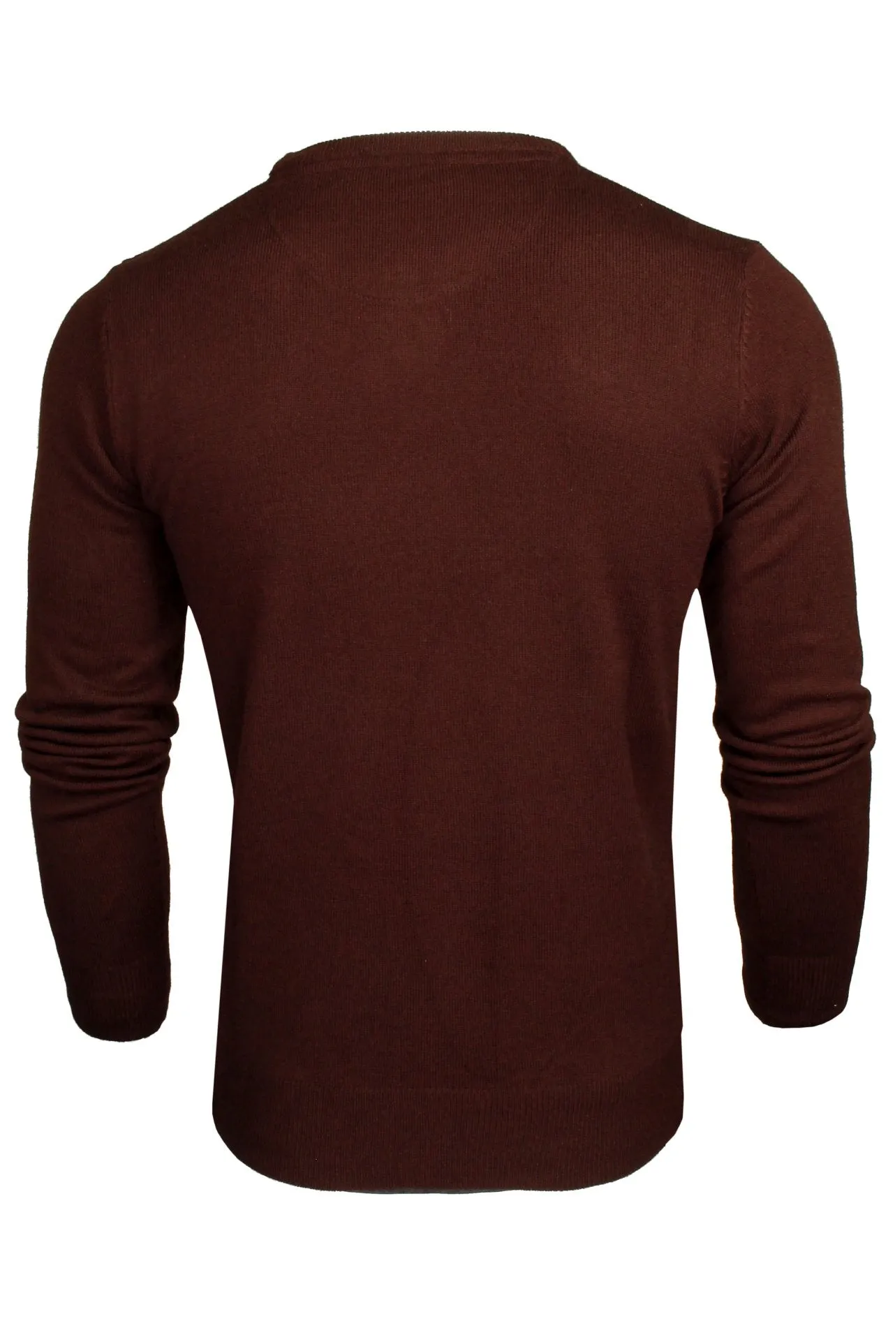 Brave Soul Men's Plain Crew Neck Jumper