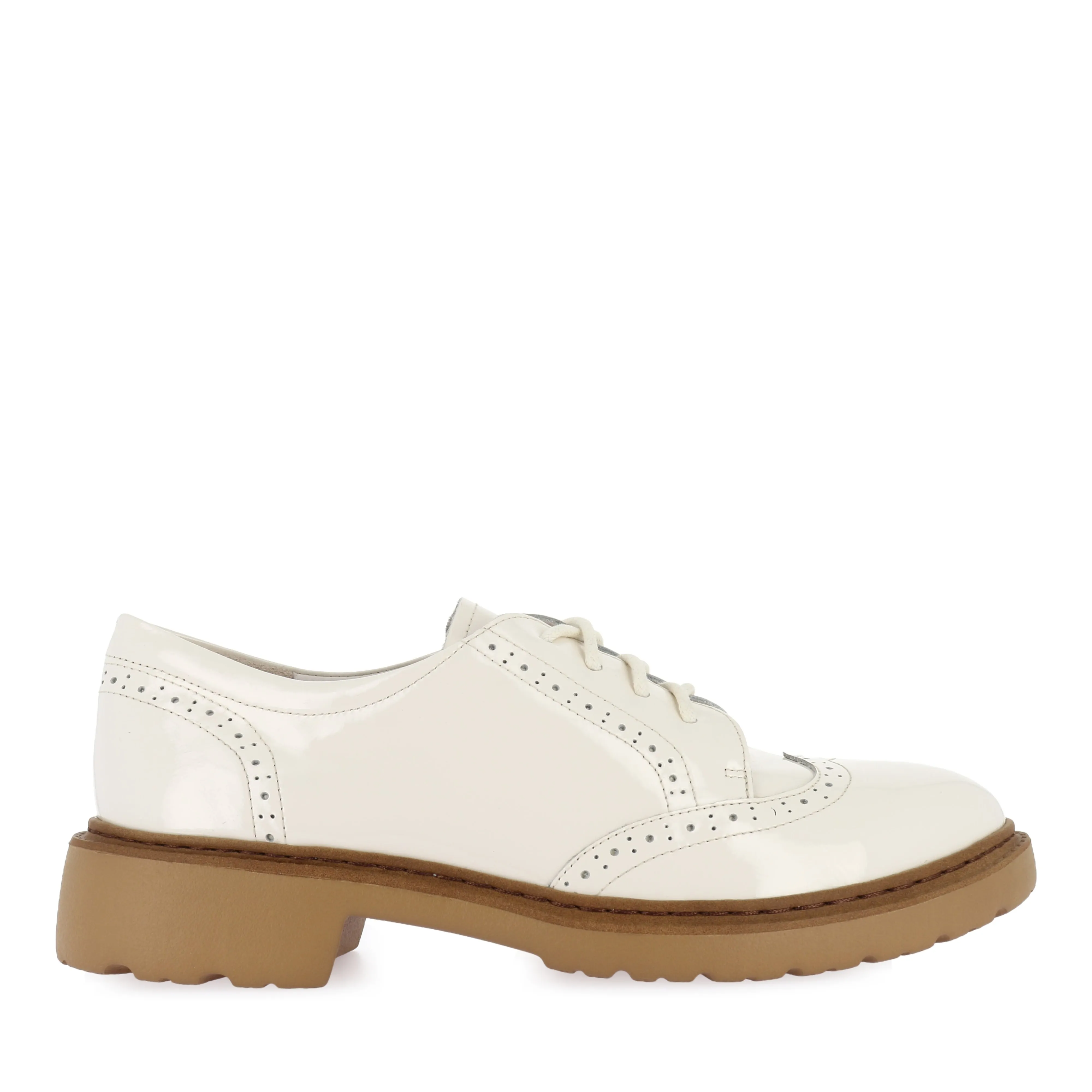 BRUMMEL - IVORY PATENT LEATHER