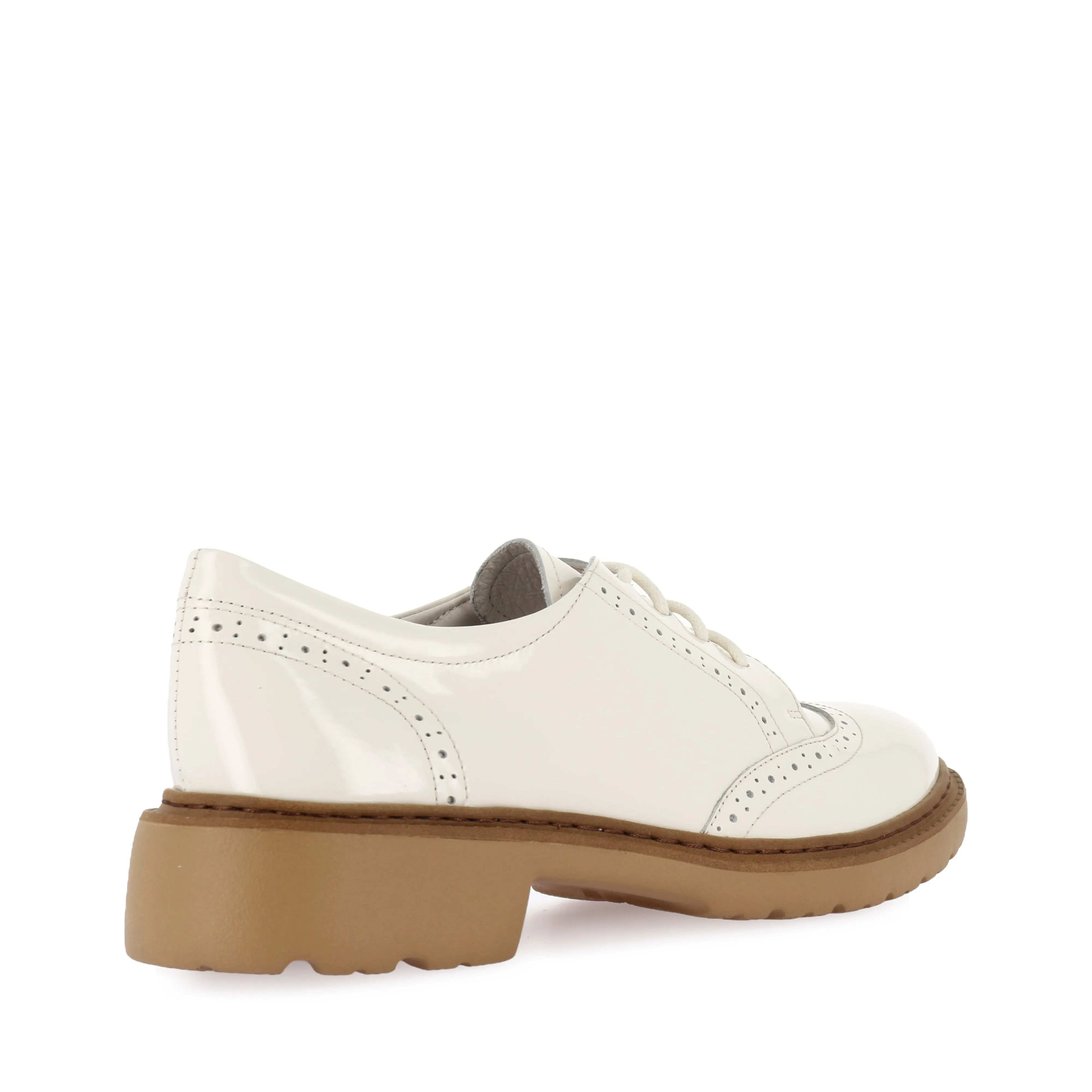 BRUMMEL - IVORY PATENT LEATHER