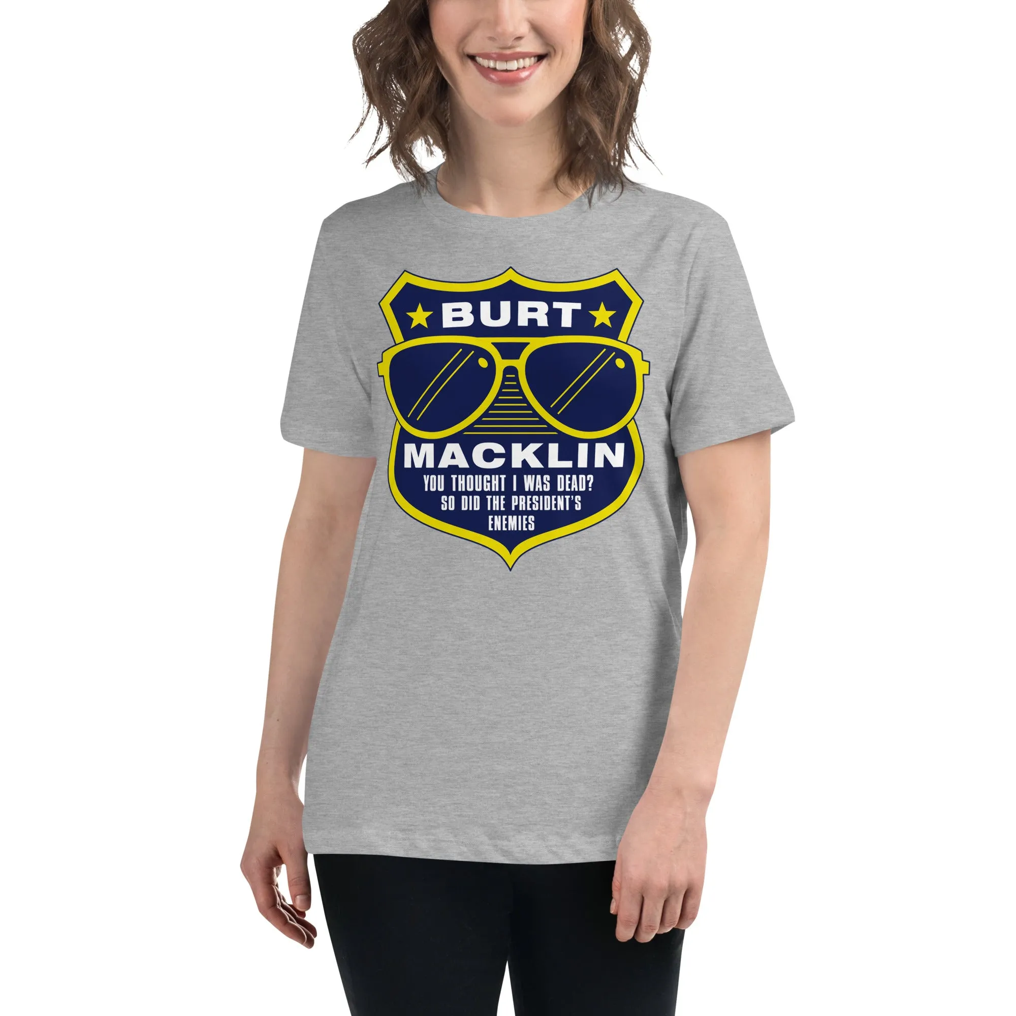 Burt Macklin Badge - Women's T-Shirt