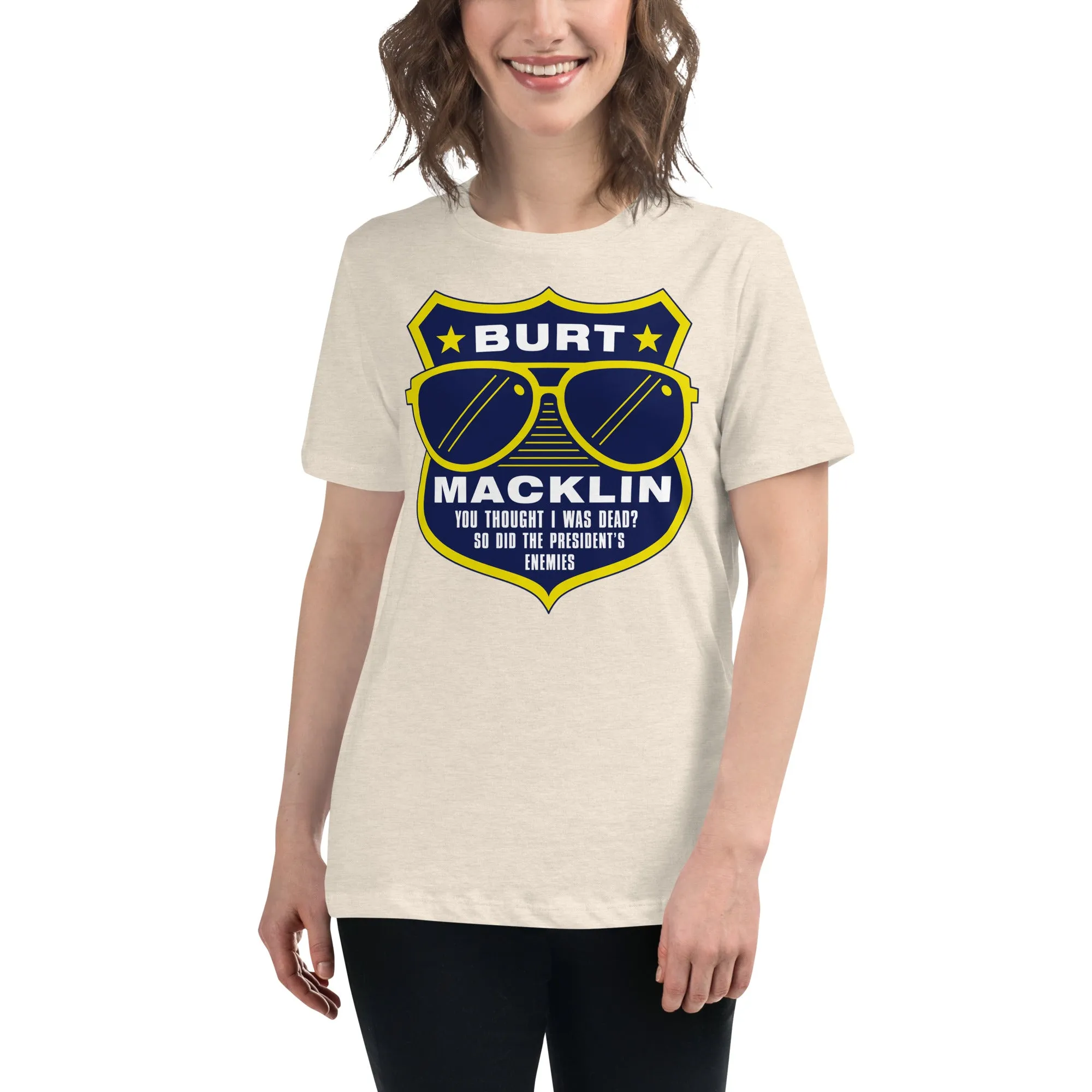 Burt Macklin Badge - Women's T-Shirt