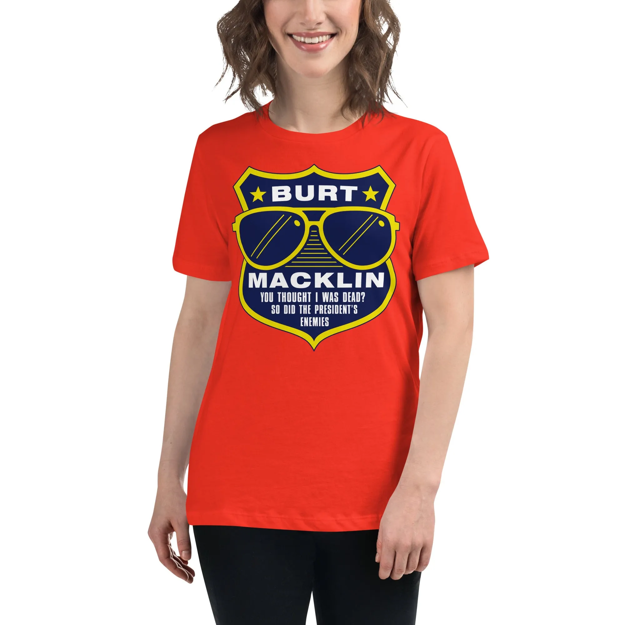 Burt Macklin Badge - Women's T-Shirt