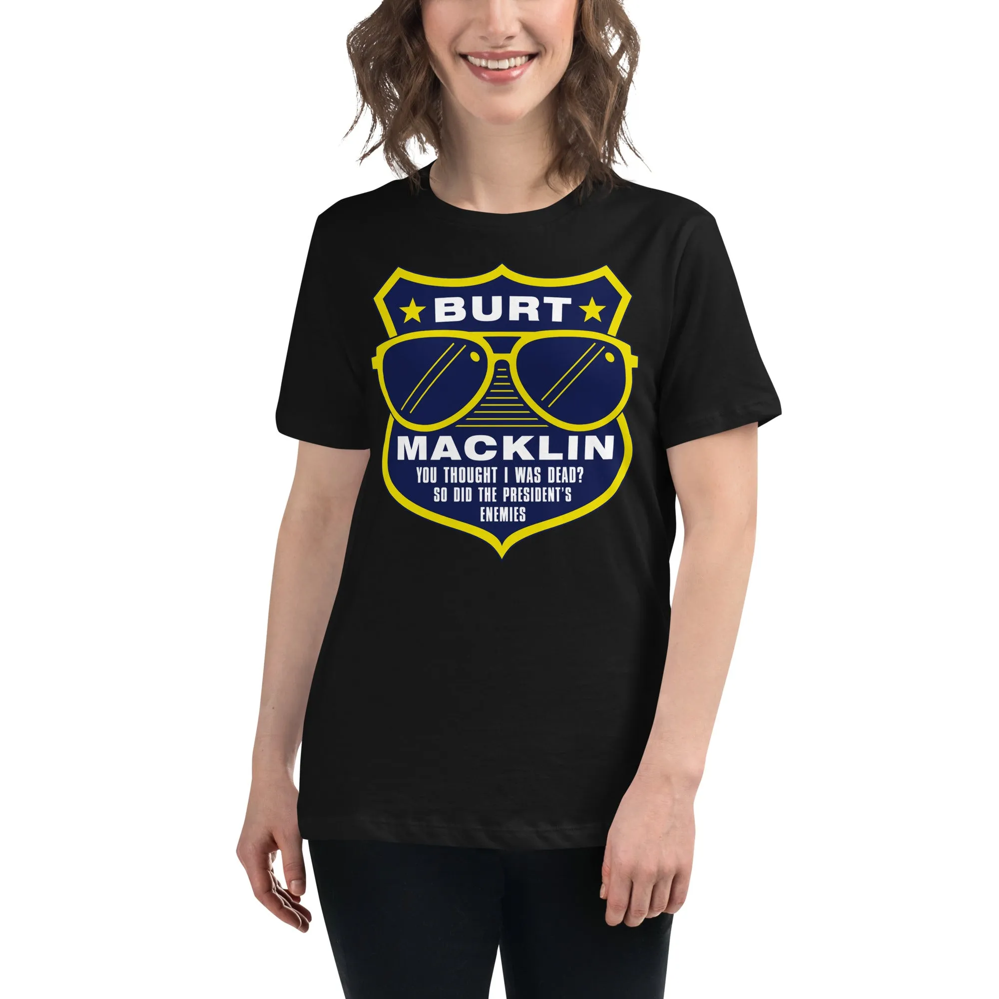 Burt Macklin Badge - Women's T-Shirt