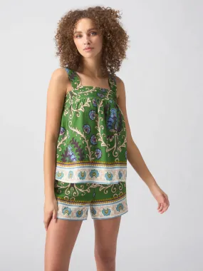 Button Back Cami - Mezzo Tile