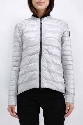 Canada Goose Womens Lite Jacket Roncy Black Label - Silverbirch