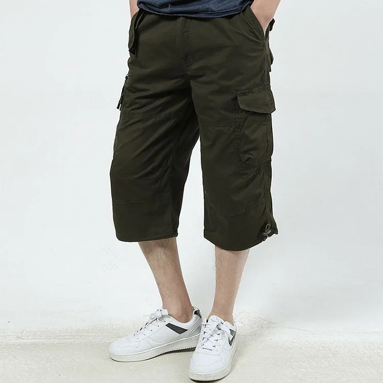 Casual Cotton Outdoor Multi Pockets Shorts