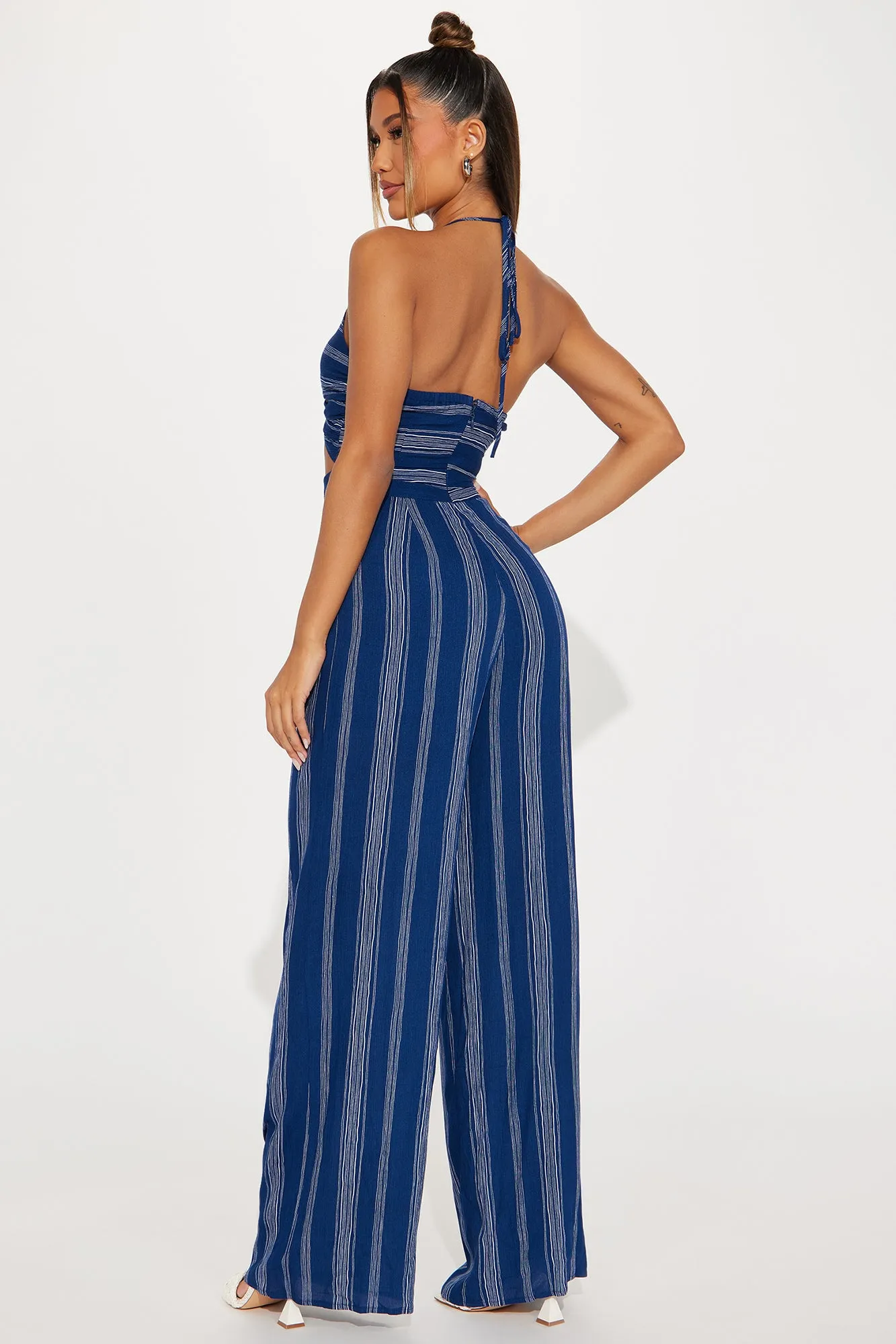 Chasing Islands Jumpsuit - Navy