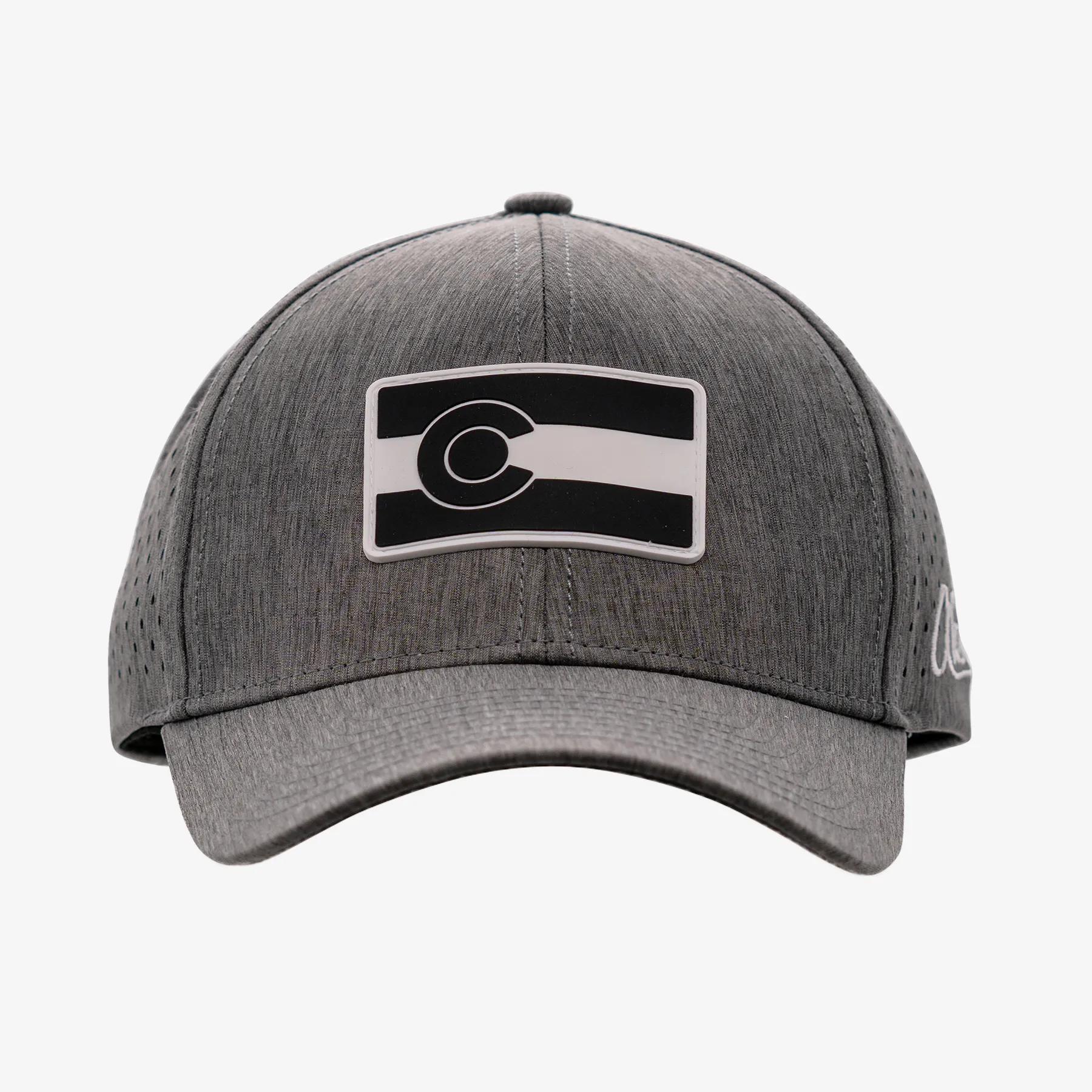 Colorado Flag Curved Waterproof Snapback Hat