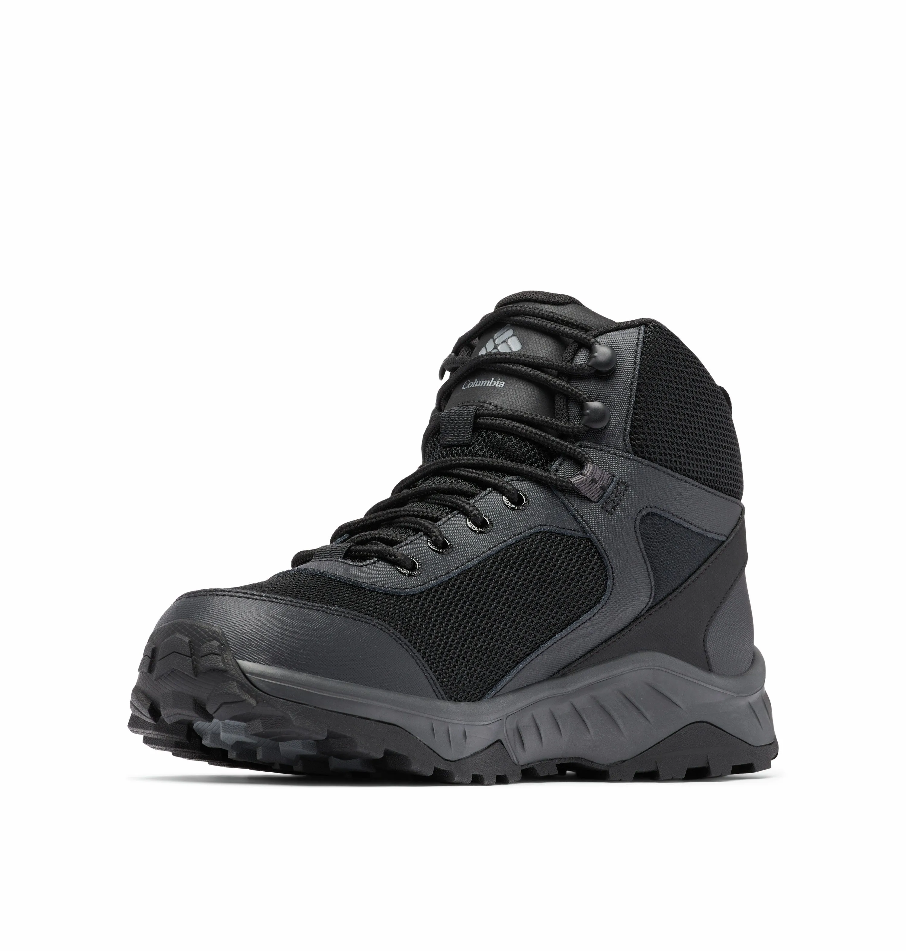 Columbia Mens Trailstorm Ascend Waterproof Boot-BLACK