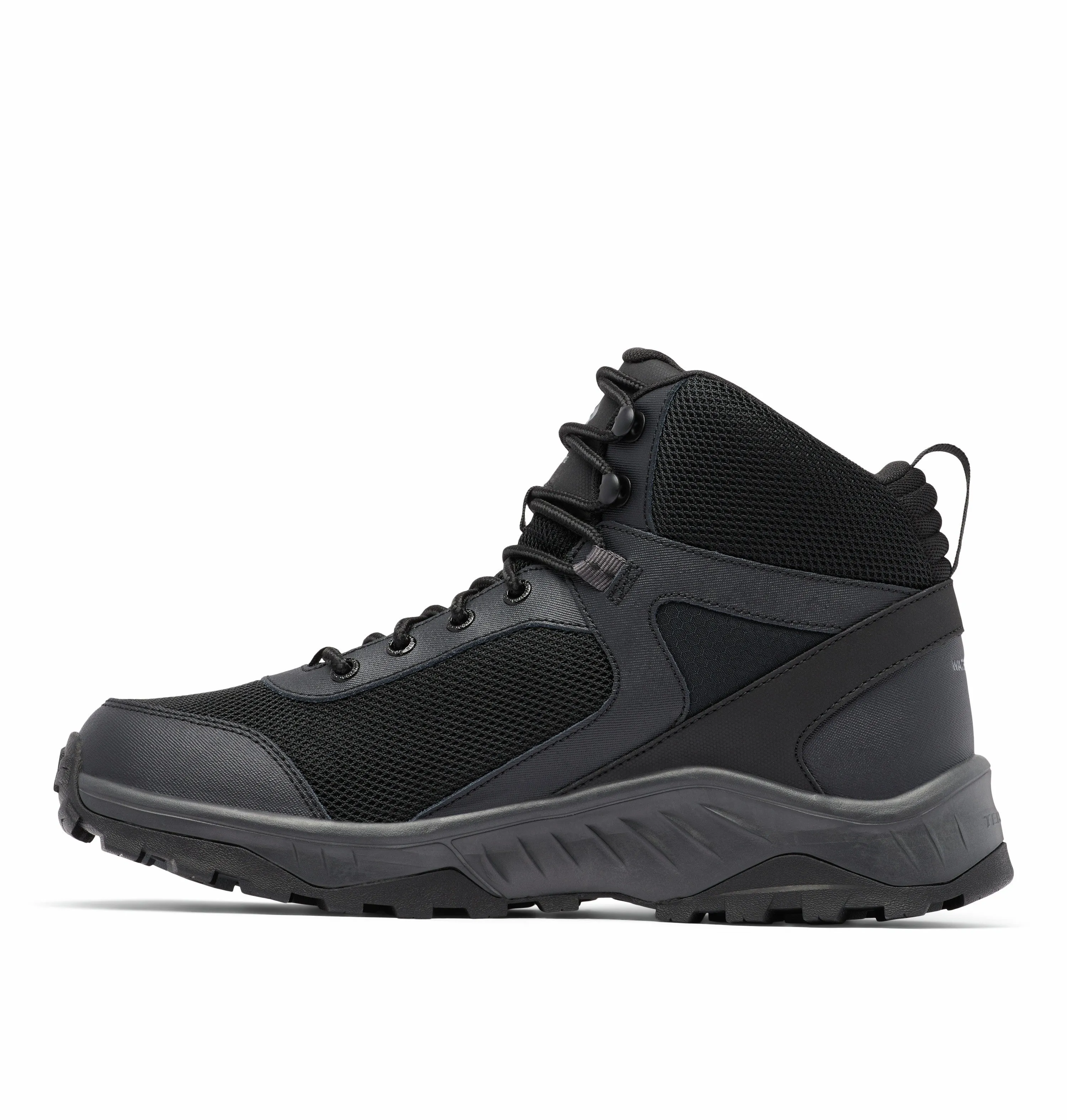 Columbia Mens Trailstorm Ascend Waterproof Boot-BLACK