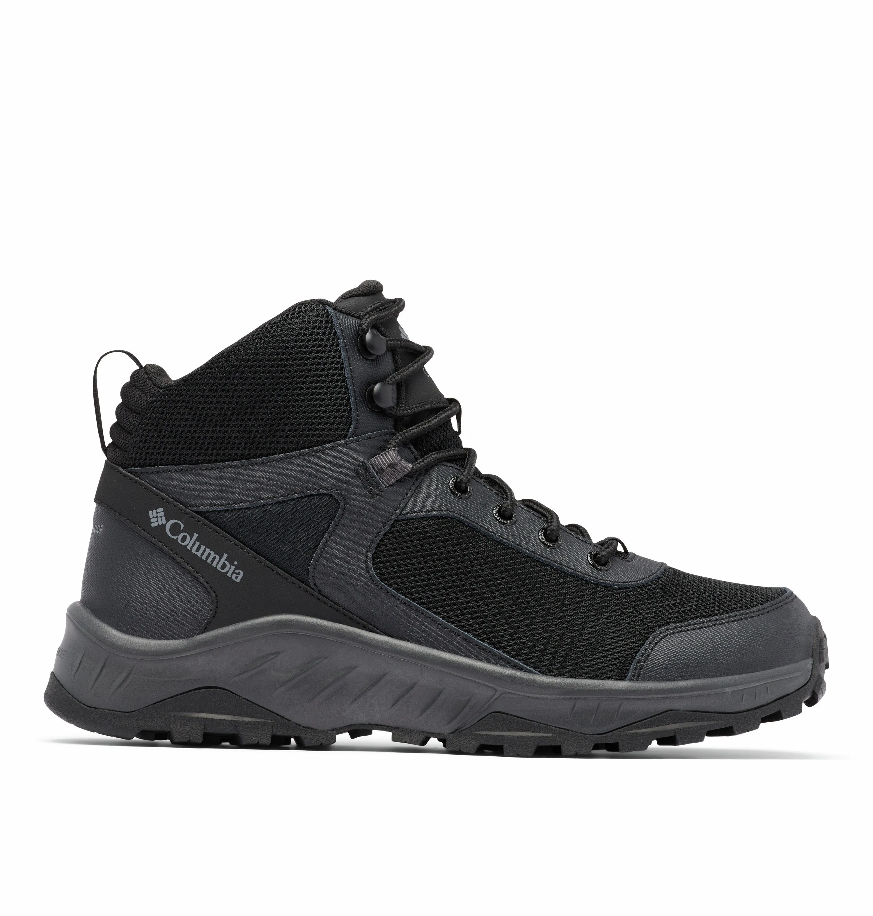 Columbia Mens Trailstorm Ascend Waterproof Boot-BLACK