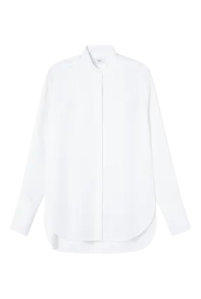 Contrasting Bib Panel Shirt