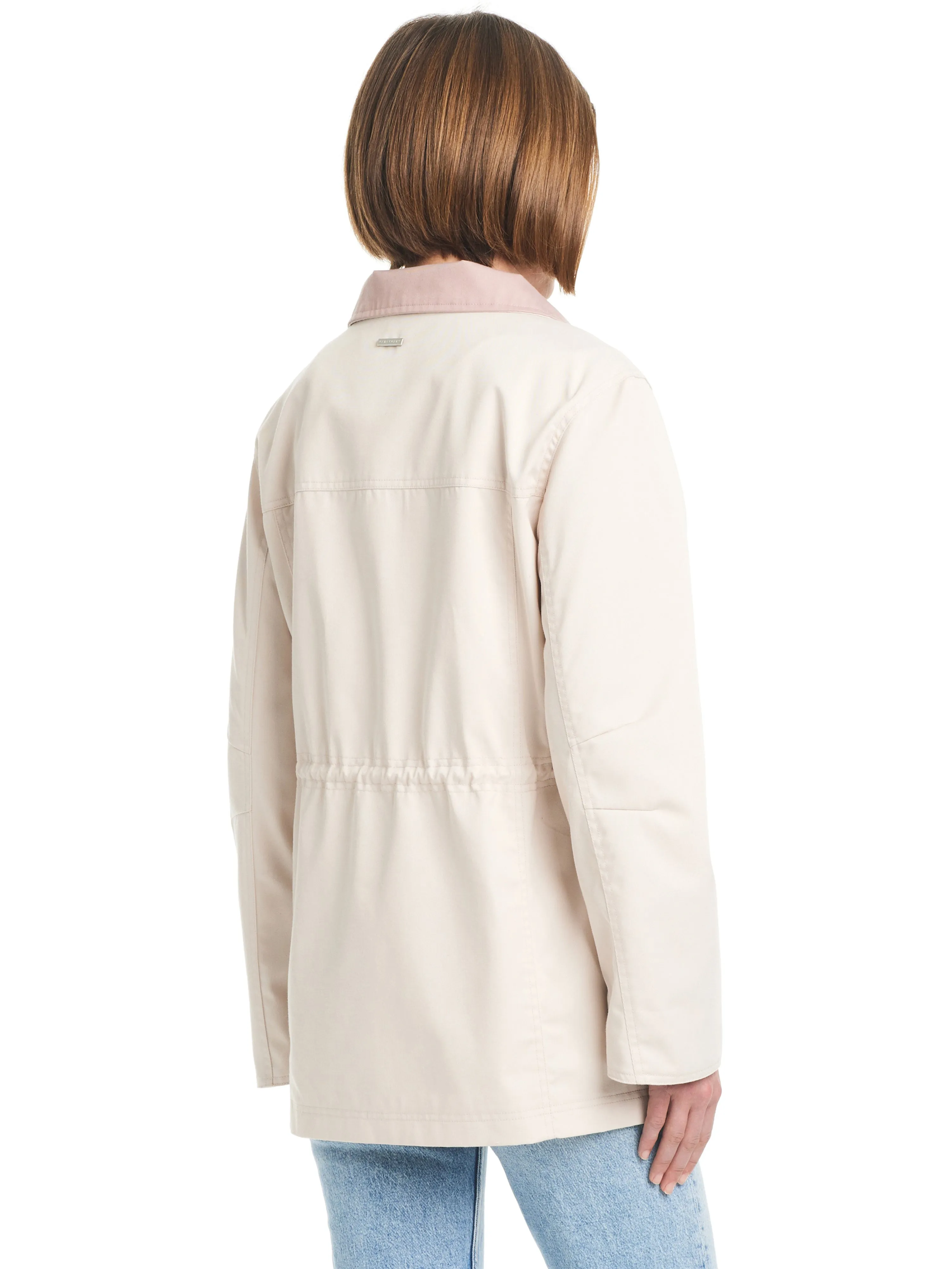 Cotton Touch Relaxed Twill Jacket Moonbeam