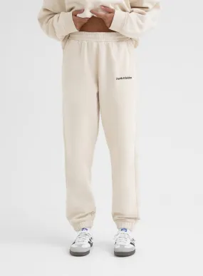 Cream Oversized Fourth Branded Jogger - Seren