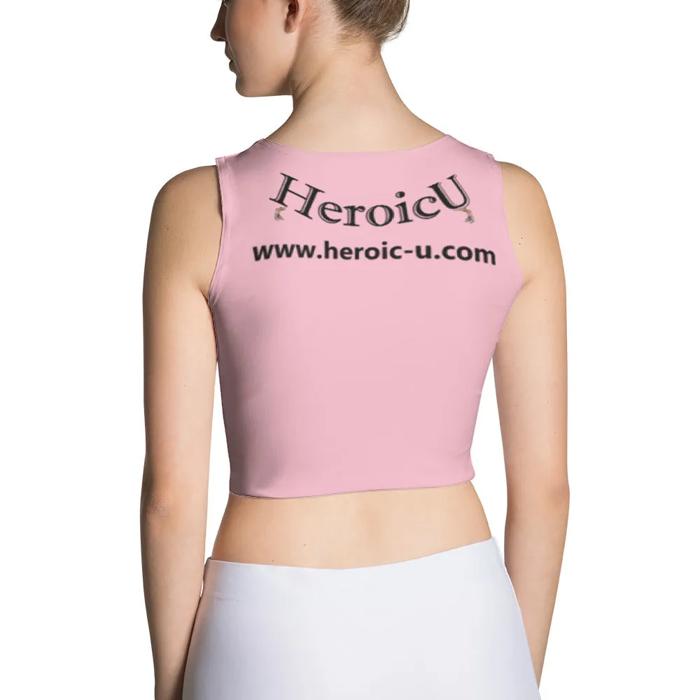 Crop Top Awesome Pale Pink