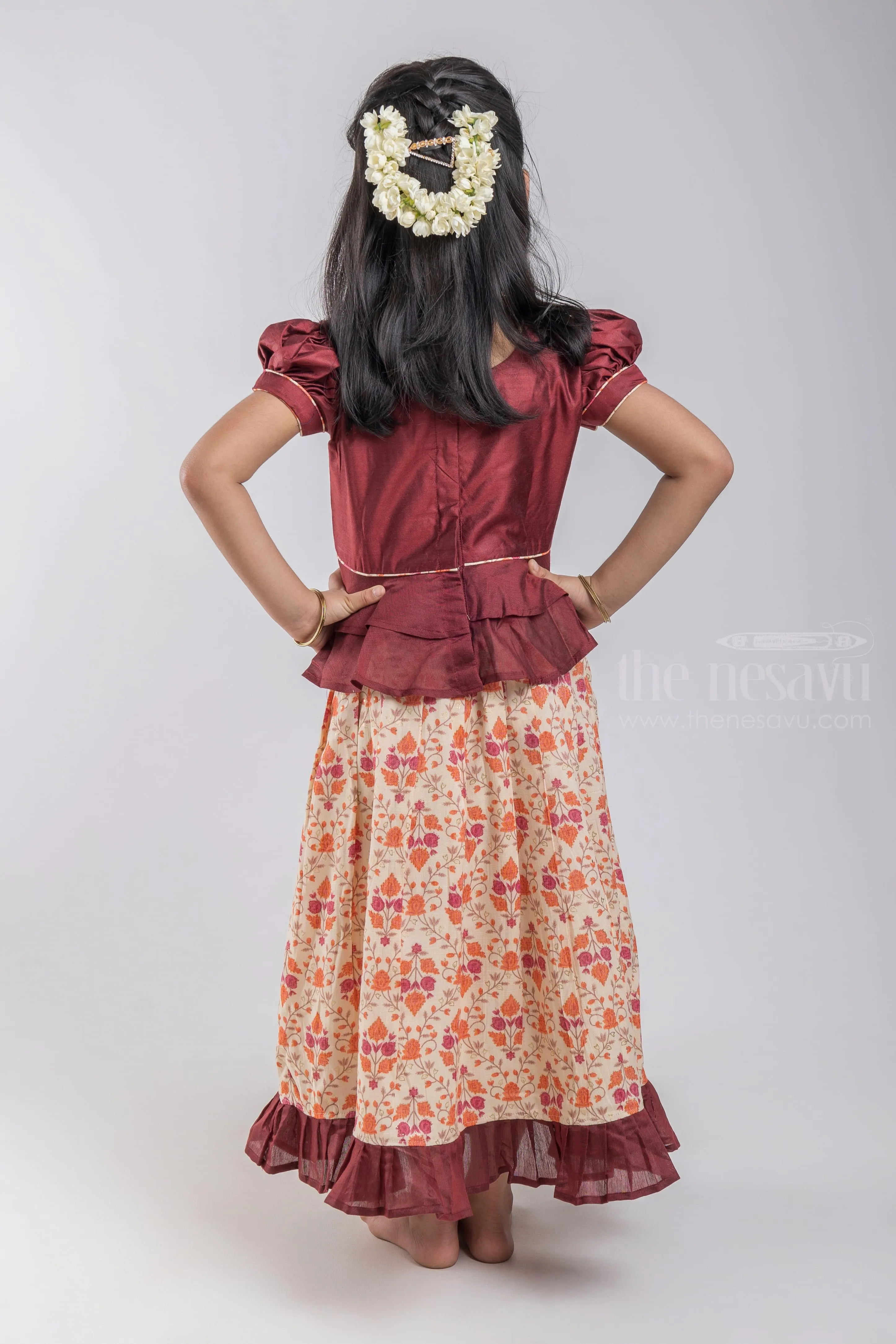 Designer Pattu Pavadai for Baby Girls: Comfort & Style Combined