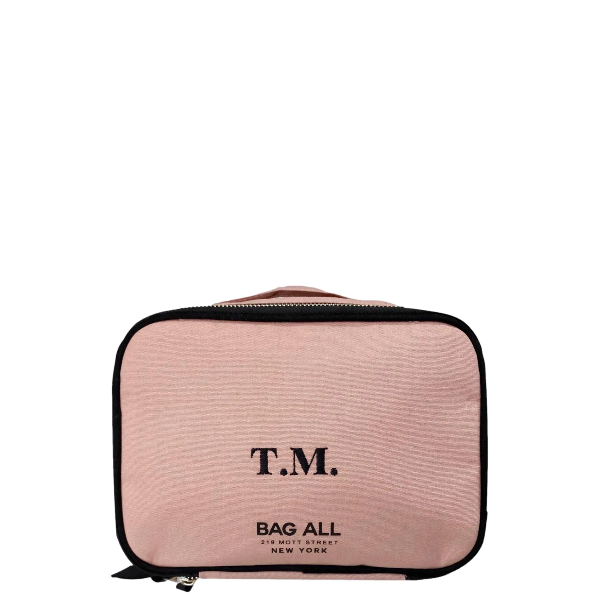 Double Sided Toiletry Case, Pink/Blush