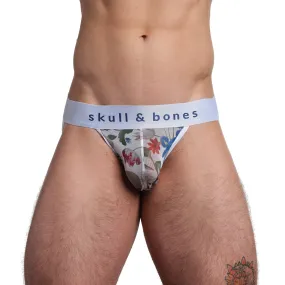 Dutch Floral Mesh Jock White